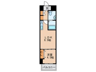 La CASA新北野の物件間取画像